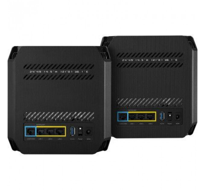 Точка доступу Wi-Fi ASUS GT6 Black 2PK (GT6(B-2-PK))