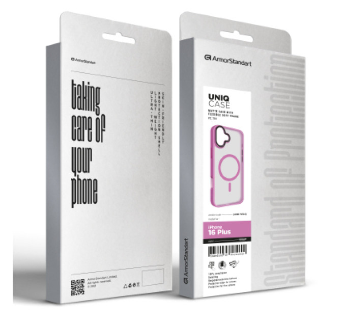Armorstandart Чохол до мобільного телефона Armorstandart Uniq MagSafe Apple iPhone 16 Plus Violet (ARM79504)