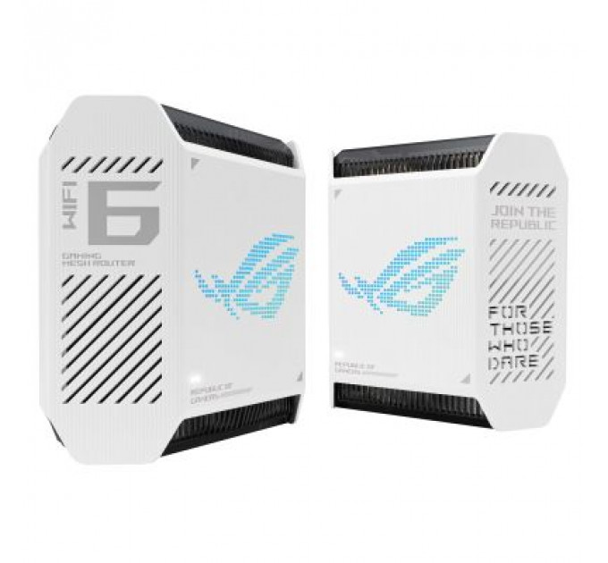 Точка доступу Wi-Fi ASUS GT6 White 2pk (90IG07F0-MU9A40)