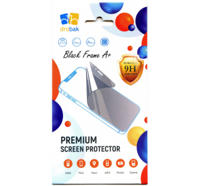Drobak Скло захисне Drobak Samsung Galaxy A35 5G Black Frame A+ (171748)