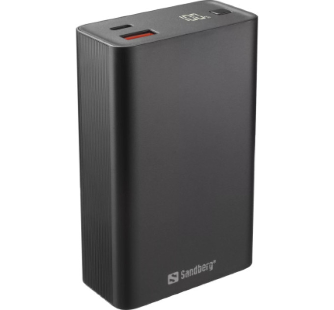 Sandberg Батарея універсальна Sandberg 20000mAh, PD/65W, QC/3.0, low carrent mode, +cable 100W (420-95)