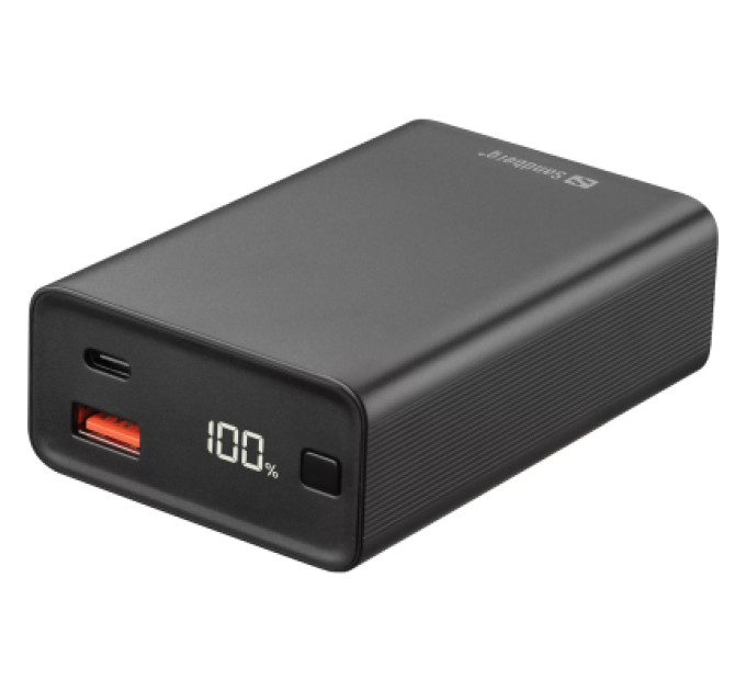 Sandberg Батарея універсальна Sandberg 20000mAh, PD/65W, QC/3.0, low carrent mode, +cable 100W (420-95)