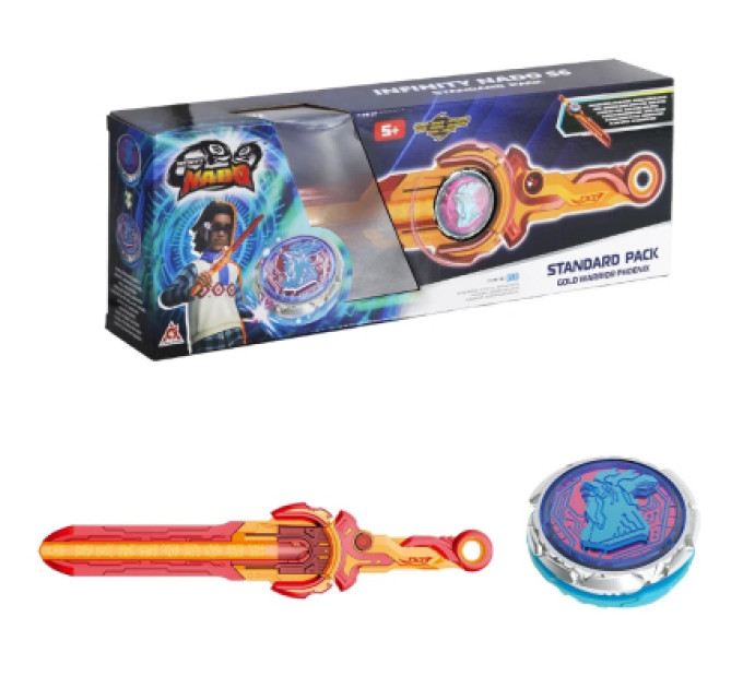 Infinity Nado Дзига Infinity Nado VI серія Standard Pack Gold Warrior Phoenix Золотий Воїн Фенікс (EU654123)