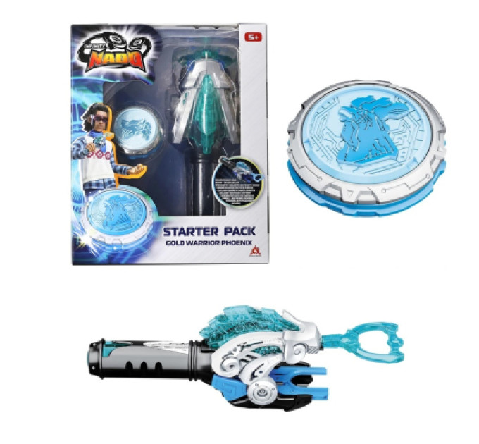 Infinity Nado Дзига Infinity Nado VI серія Starter Pack Gold Warrior Phoenix Золотий Воїн Фенікс (EU654113)