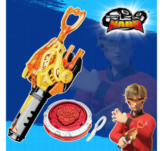 Infinity Nado Дзига Infinity Nado VI серія Starter Pack Blazing War Bear Палаючий Бойовий Ведмідь (EU654112)