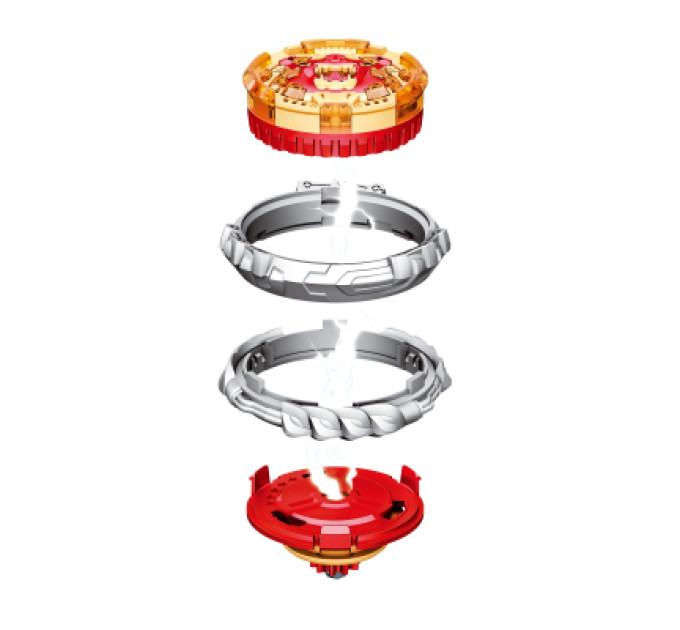 Infinity Nado Дзига Infinity Nado Набір VI Proskill Battle Set Лютий Дракон і Палаючий Бойовий Ведмідь (EU654281)