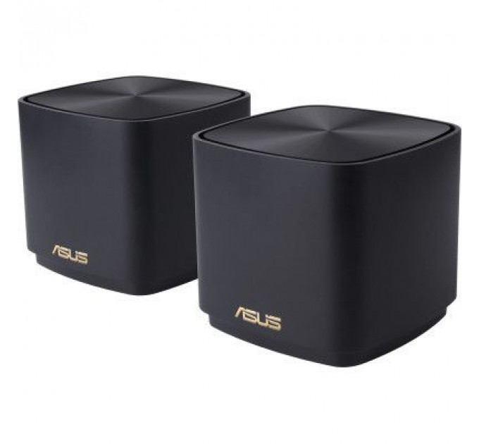 Точка доступу Wi-Fi ASUS XD4 Plus 2pk Black (90IG07M0-MO3C30)