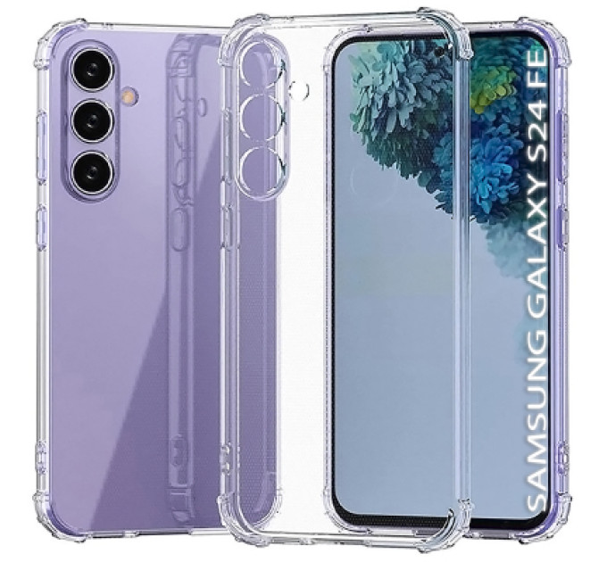 BeCover Чохол до мобільного телефона BeCover Anti-Shock Samsung Galaxy S24 FE SM-S721 Clear (712136)