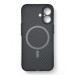 BeCover Чохол до мобільного телефона BeCover Carbonite Case (MagSafe) для Apple iPhone 16 Black (712067)