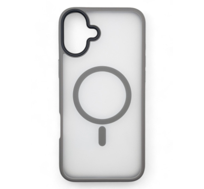 BeCover Чохол до мобільного телефона BeCover Metal Buttons Case (MagSafe) для Apple iPhone 16 Gray (712092)