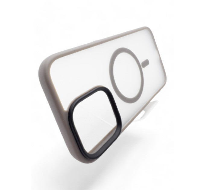 BeCover Чохол до мобільного телефона BeCover Metal Buttons Case (MagSafe) для Apple iPhone 16 Gray (712092)