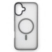 BeCover Чохол до мобільного телефона BeCover Metal Buttons Case (MagSafe) для Apple iPhone 16 Plus Gray (712095)
