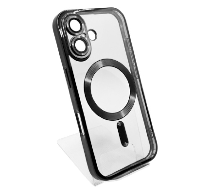 BeCover Чохол до мобільного телефона BeCover TPU Chrome Case (MagSafe) для Apple iPhone 16 Black (712070)