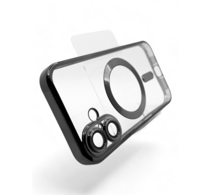 BeCover Чохол до мобільного телефона BeCover TPU Chrome Case (MagSafe) для Apple iPhone 16 Plus Black (712075)