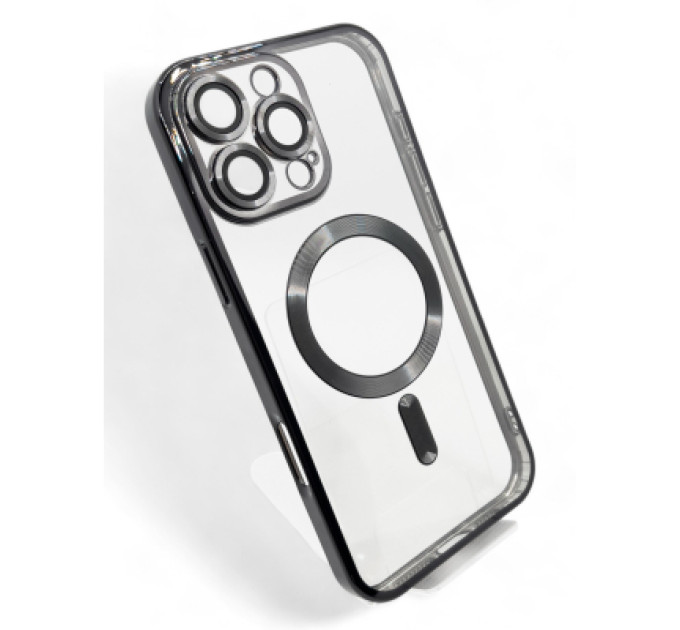 BeCover Чохол до мобільного телефона BeCover TPU Chrome Case (MagSafe) для Apple iPhone 16 Pro Black (712080)