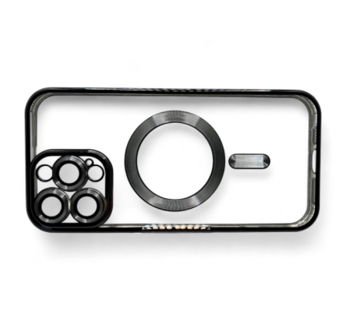 BeCover Чохол до мобільного телефона BeCover TPU Chrome Case (MagSafe) для Apple iPhone 16 Pro Max Black (712085)