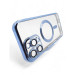 BeCover Чохол до мобільного телефона BeCover TPU Chrome Case (MagSafe) для Apple iPhone 16 Pro Sierra Blue (712082)