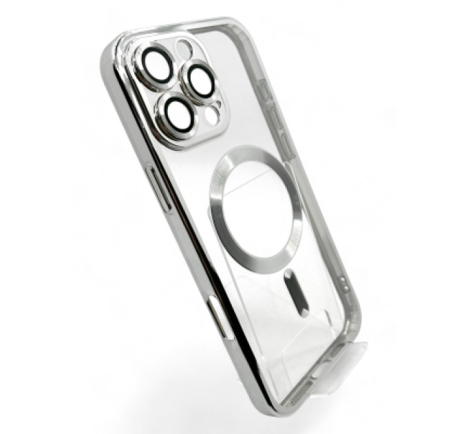 BeCover Чохол до мобільного телефона BeCover TPU Chrome Case (MagSafe) для Apple iPhone 16 Pro Silver (712083)