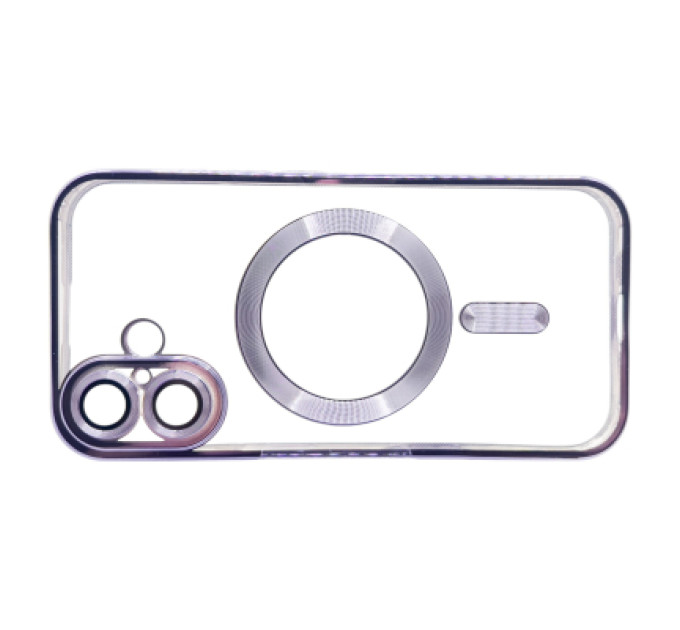 BeCover Чохол до мобільного телефона BeCover TPU Chrome Case (MagSafe) для Apple iPhone 16 Purple (712074)