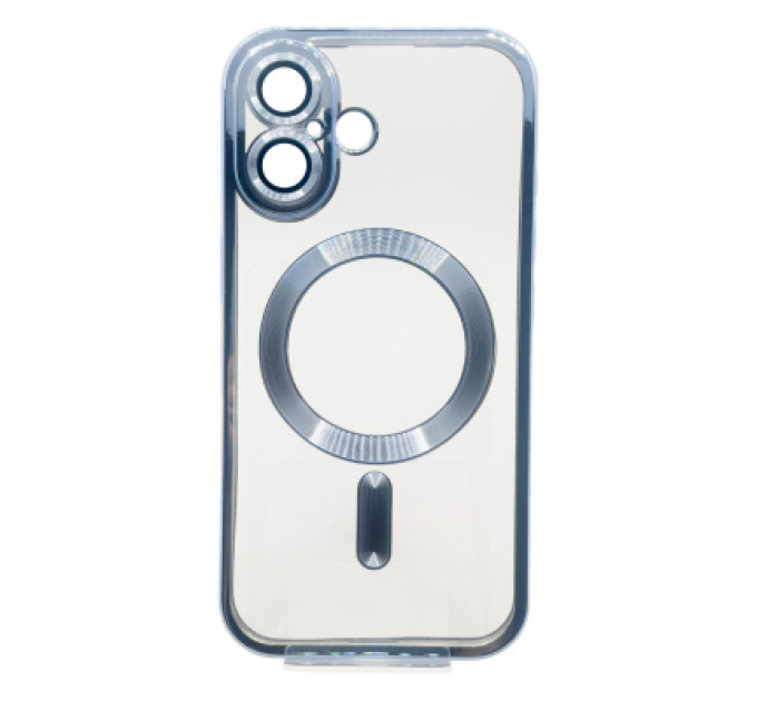 BeCover Чохол до мобільного телефона BeCover TPU Chrome Case (MagSafe) для Apple iPhone 16 Sierra Blue (712072)
