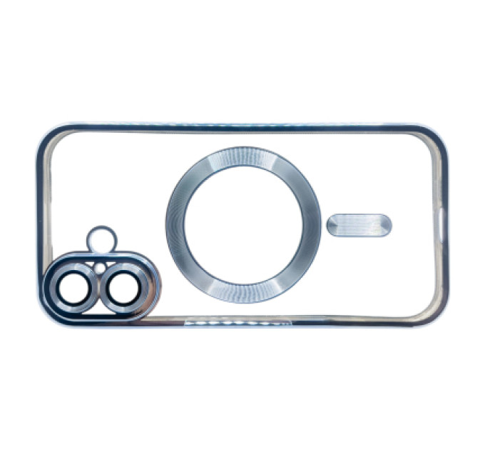 BeCover Чохол до мобільного телефона BeCover TPU Chrome Case (MagSafe) для Apple iPhone 16 Sierra Blue (712072)