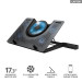 Trust Підставка до ноутбука Trust GXT 1125 Quno (17.3") Blue LED Black (23581_TRUST)