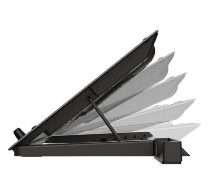 Trust Підставка до ноутбука Trust GXT 1125 Quno (17.3") Blue LED Black (23581_TRUST)