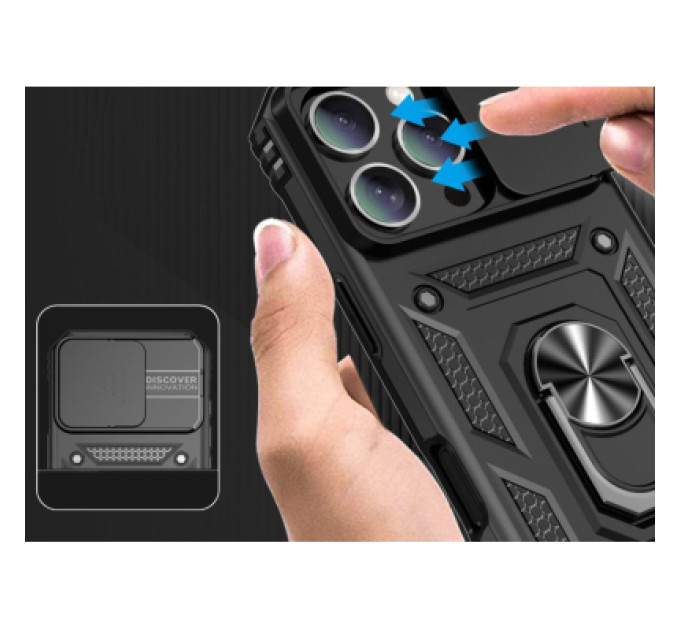 BeCover Чохол до мобільного телефона BeCover Military Apple iPhone 16 Pro Black (712155)
