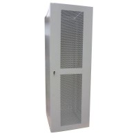 Шафа напольна Ipcom 24U, 600x600 Perf (С-24U-06-06-ДП-ПГ-1-9005) (С-24U-06х06-ДП-ПГ-9005)