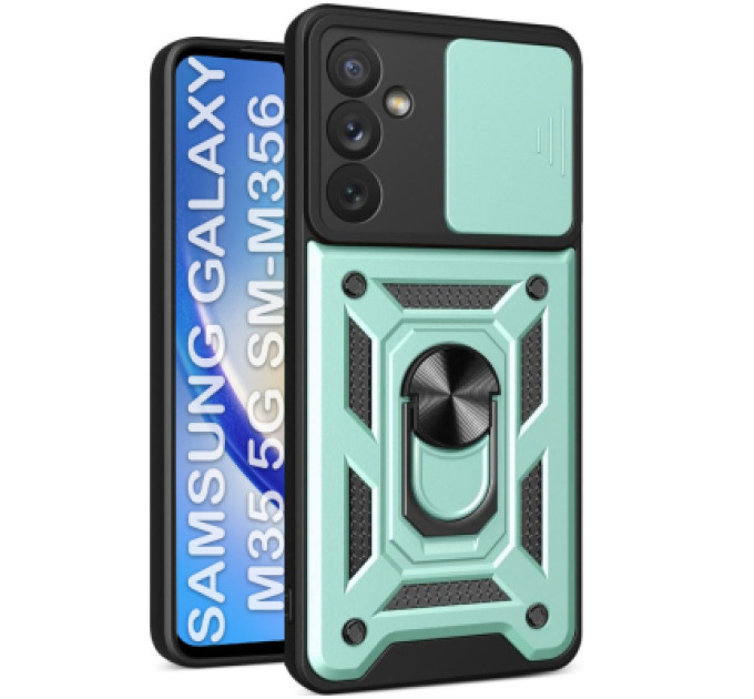 BeCover Чохол до мобільного телефона BeCover Military Samsung Galaxy M35 5G SM-M356 Dark Green (711543)
