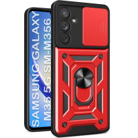 Чохол до мобільного телефона BeCover Military Samsung Galaxy M35 5G SM-M356 Red (711544)