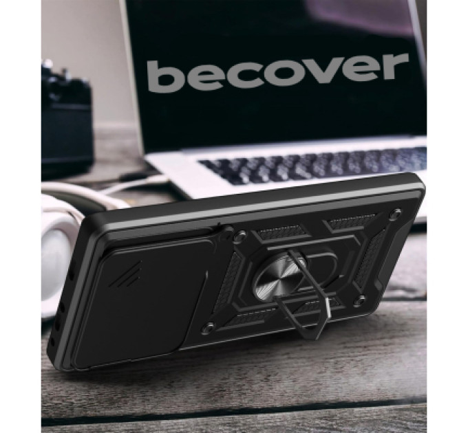 BeCover Чохол до мобільного телефона BeCover Military Tecno POVA 6 (LI7) Black (712167)