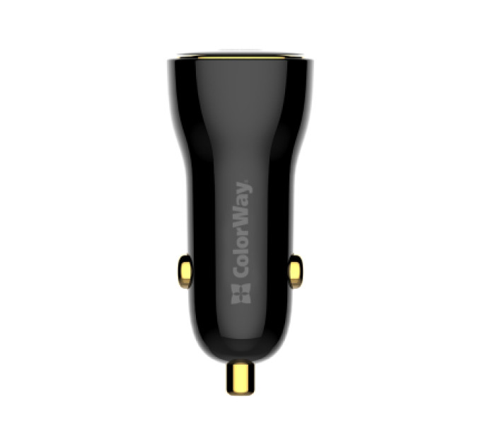 ColorWay Зарядний пристрій ColorWay PowerDelivery PPS USB (USB-A + USB-C) (60W) Black (CW-CHA046PD-BK)