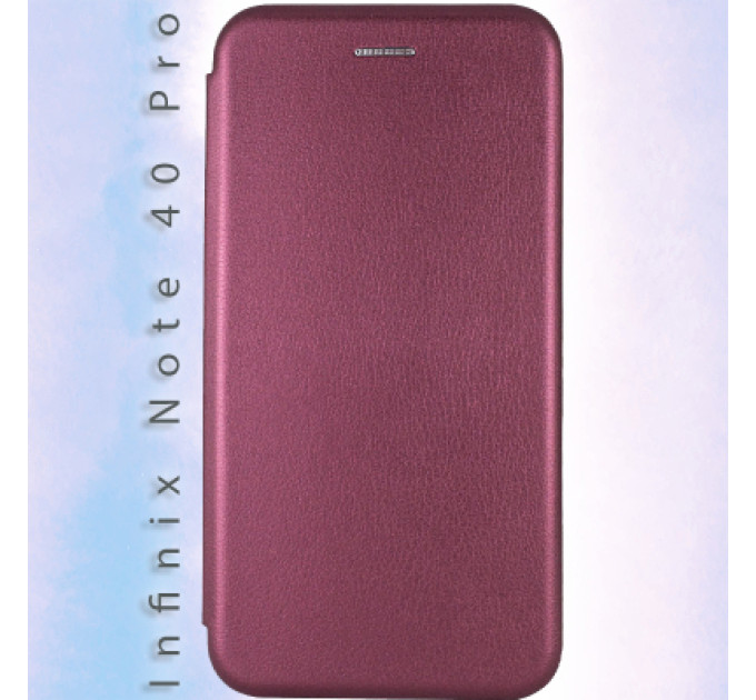BeCover Чохол до мобільного телефона BeCover Exclusive Infinix Note 40 Pro (X6851) Red Wine (712222)