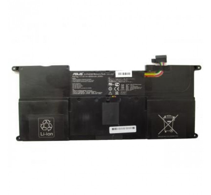 Акумулятор до ноутбука ASUS UX21A C23-UX21, 4800mAh (35Wh), 6cell, 7.4V, Li-Pol, черная, (A47180)