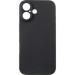 Dengos Чохол до мобільного телефона Dengos Carbon iPhone 16 Plus (black) (DG-TPU-CRBN-210)
