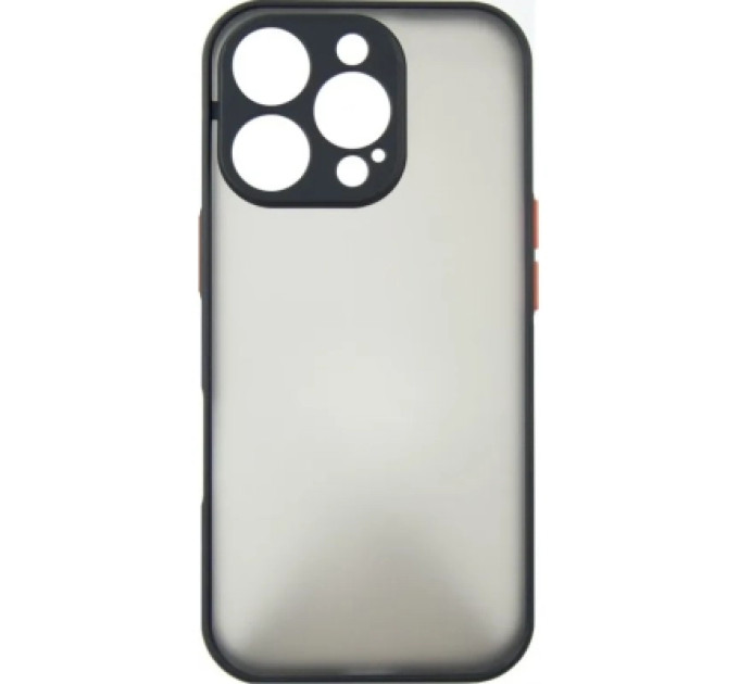 Dengos Чохол до мобільного телефона Dengos Matte iPhone 16 Pro Max (black) (DG-TPU-MATT-151)