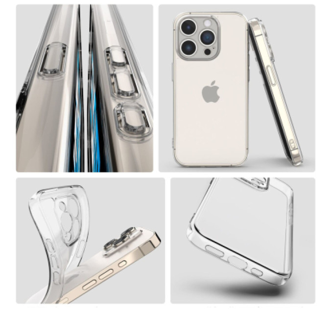 BeCover Чохол до мобільного телефона BeCover Apple iPhone 16 Pro Transparancy (712279)