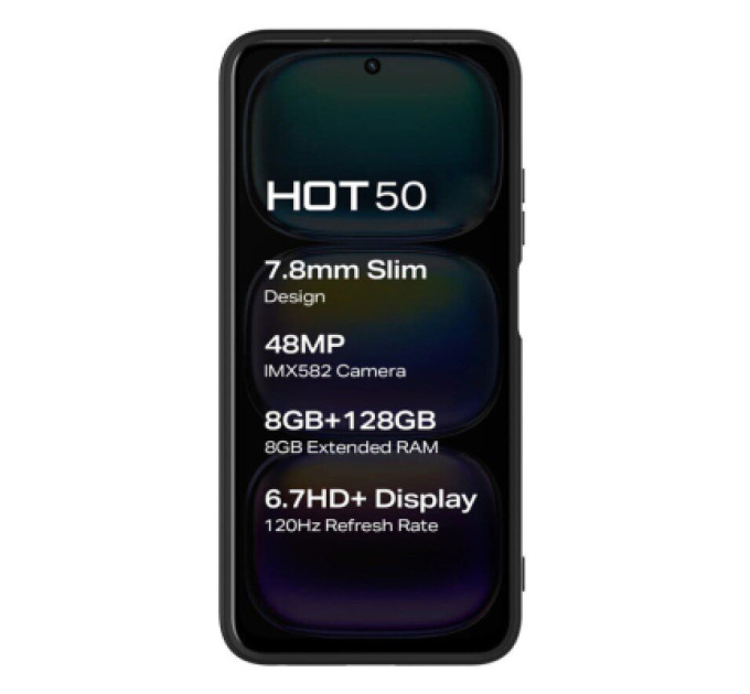 BeCover Чохол до мобільного телефона BeCover Infinix Hot 50 (X6720) Black (712282)
