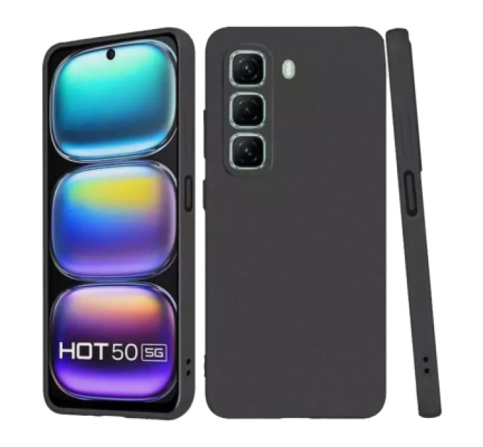 BeCover Чохол до мобільного телефона BeCover Infinix Hot 50 (X6720) Black (712282)