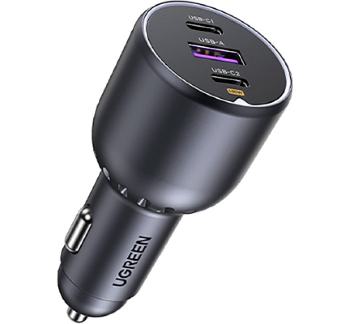 Ugreen Зарядний пристрій Ugreen 3xUSB 130W (2xUSB-C+USB-A) QC3.0 (EC705) (35025)