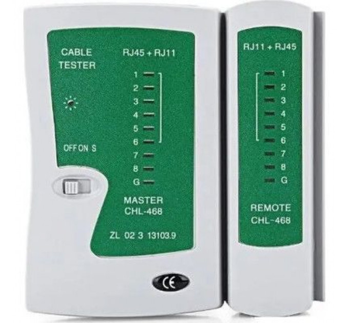 Тестер кабельний Hypernet RJ-45, RJ-12 (TST2)