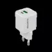 Canyon Зарядний пристрій Canyon CU20AC GaN 20W 1xPD 1xQC EU White (CNS-CUW20AC)