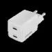Canyon Зарядний пристрій Canyon CU35CC GaN 35W 2xPD EU White (CNS-CUW35CC)