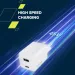 Canyon Зарядний пристрій Canyon CU45AC GaN 45W 1xPD 1xQC EU White (CNS-CUW45AC)