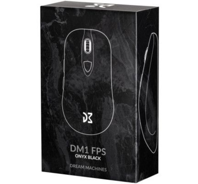 Dream Machines Мишка Dream Machines DM1 FPS USB Onyx Black (DM1FPS_BLACKGLOSSY)