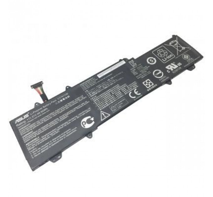 Акумулятор до ноутбука ASUS UX32LA C31N1330, 4300mAh (50Wh), 6cell, 11.31V, Li-Pol, черн (A47297)