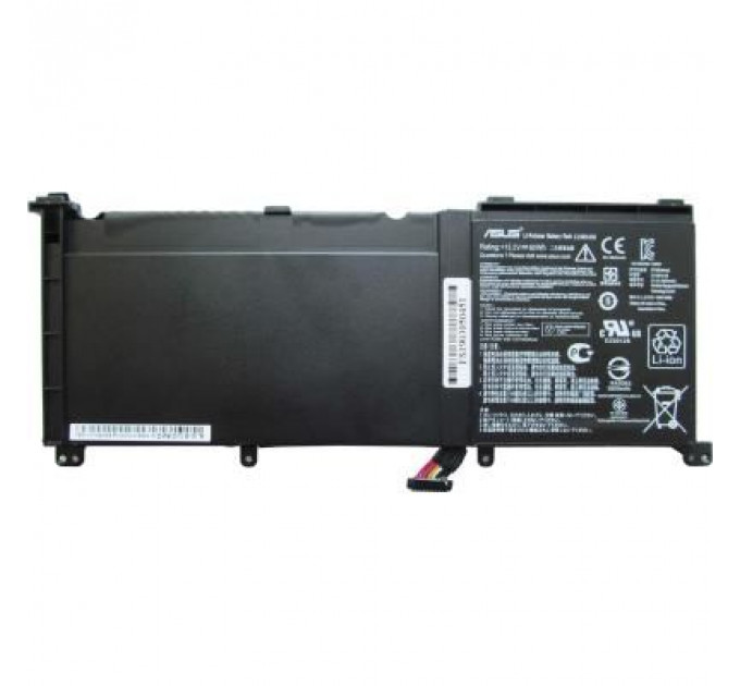 Акумулятор до ноутбука ASUS UX501 C41N1416, 3800mAh (60Wh), 4cell, 15.2V, Li-Pol, черная (A47300)