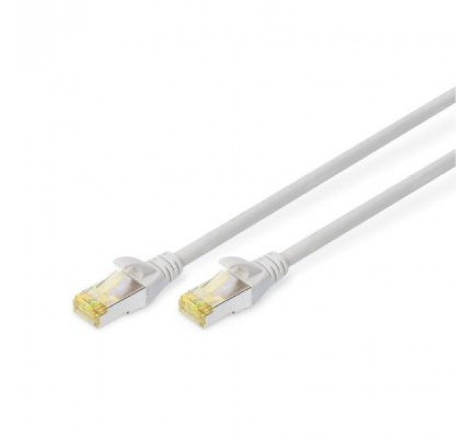 Патч-корд 15м, CAT 6a S-FTP, AWG 26/7, Cu, LSZH, grey Digitus (DK-1644-A-150)