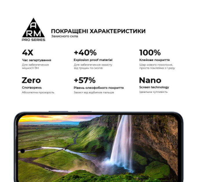 Armorstandart Скло захисне Armorstandart Pro Realme 13+ 5G Black (ARM80504)
